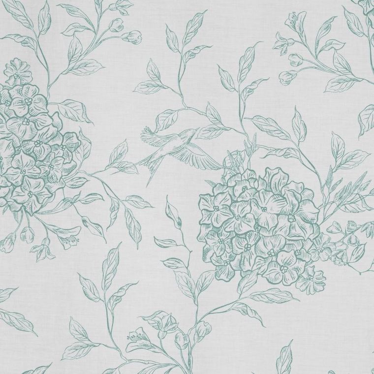 Eurofirany, komplet pościeli satynowej, Spring 85, 200-220 cm, biały