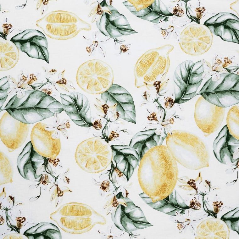 Eurofirany, komplet pościeli satynowej, spring 91, 160-200 cm, biały