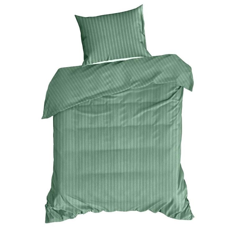 Eurofirany, komplet pościeli satynowej, Vera, 140-200 cm, miętowy