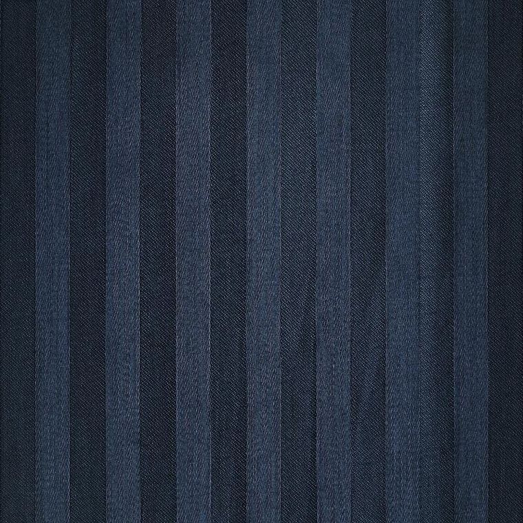 Eurofirany, komplet pościeli satynowej, Vera, 220-200 cm, granatowy