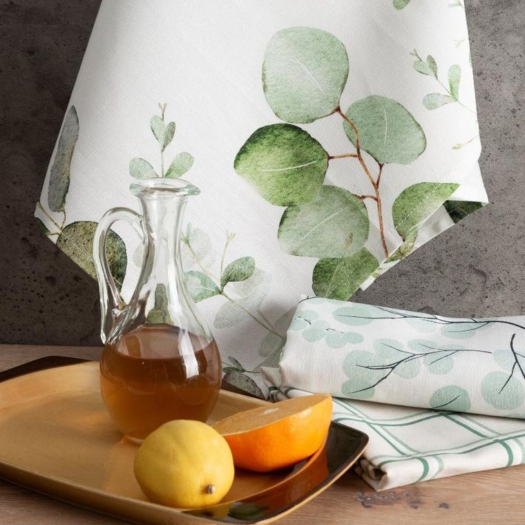 Eurofirany, komplet ręczników kuchennych, lemon, 50-70 cm, żółty