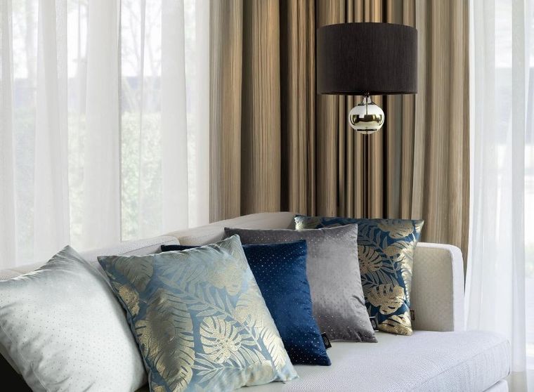 Eurofirany, lampa Caroline, o 50-159 cm, czarny