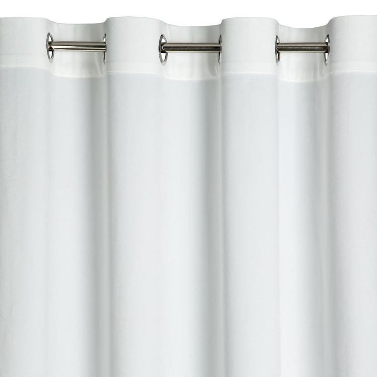 Eurofirany, Melanie, zasłona zaciemniająca gotowa, 140-250 cm, biały