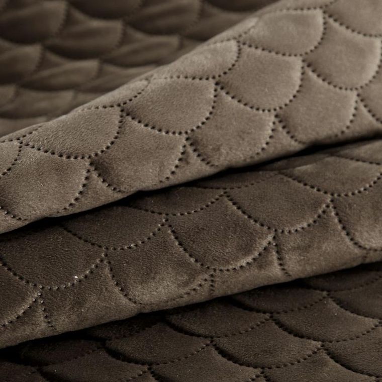 Eurofirany, narzuta Ariel, 220-240 cm, brązowy