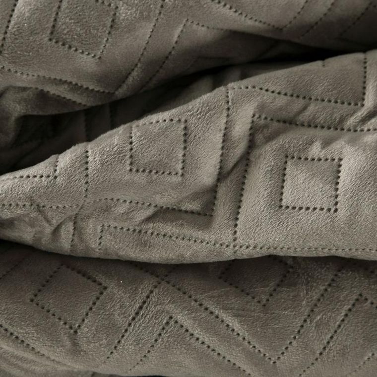 Eurofirany, narzuta Ariel, 220-240 cm, ciemnobeżowy