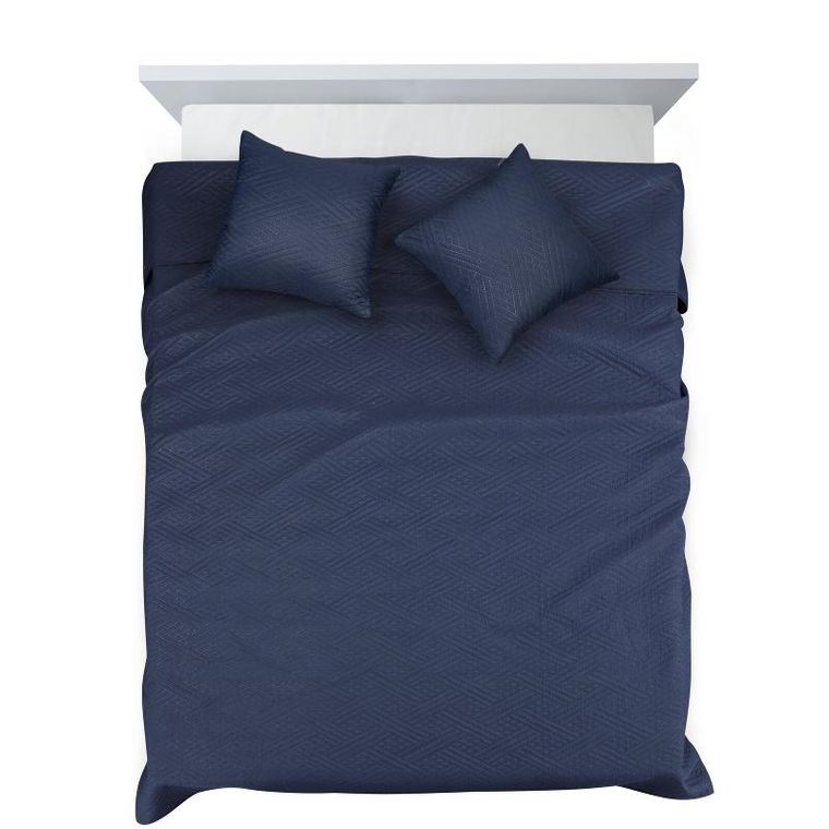 Eurofirany, narzuta d91, 200-220 cm, granatowy