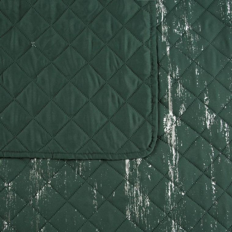 Eurofirany, narzuta, d91, Blink, 220-240 cm, ciemnozielony