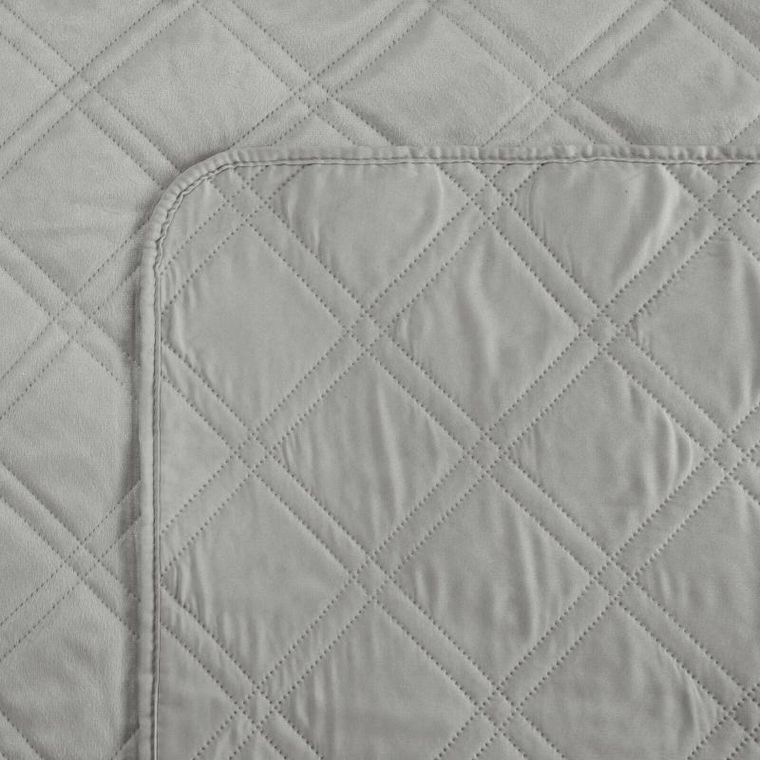 Eurofirany, narzuta d91 Luiz, 170-210 cm, srebrny