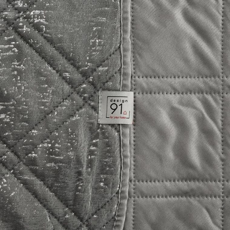 Eurofirany, narzuta d91 Luiz, 170-210 cm, stalowy