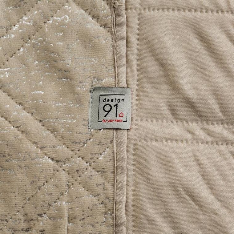 Eurofirany, narzuta d91 luiz 220-240 cm, beżowy