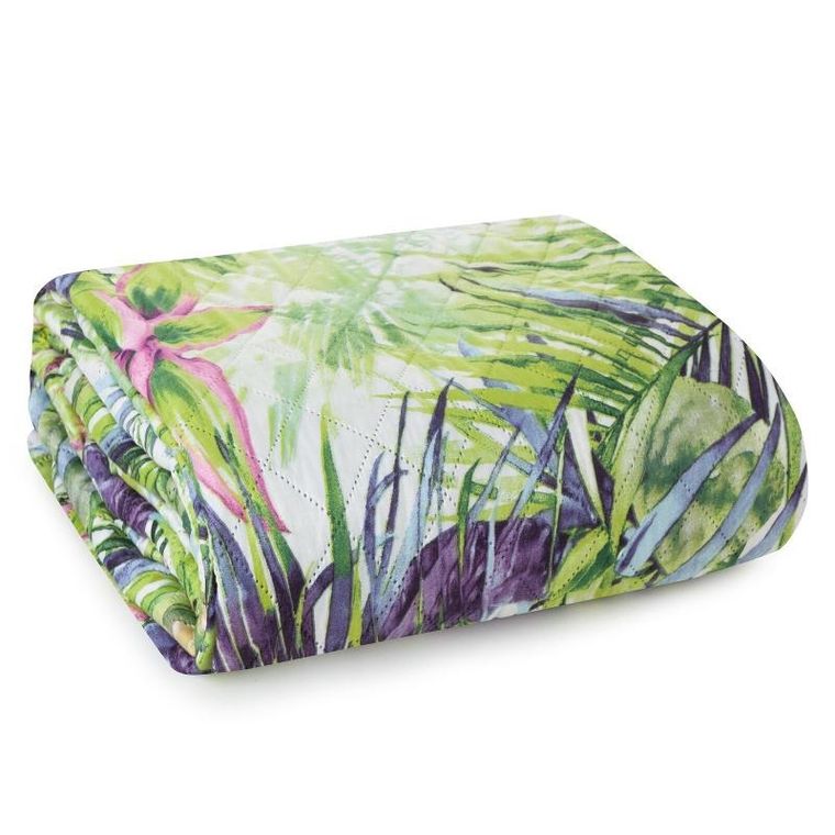 Eurofirany, narzuta d91, Rommy, 200-220 cm, biały