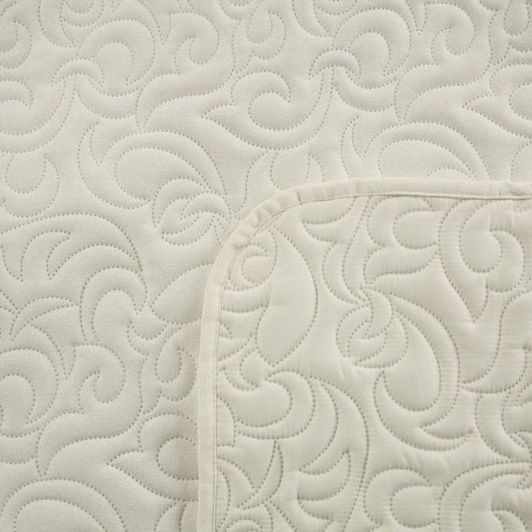 Eurofirany, narzuta len, 200-220 cm, kremowy