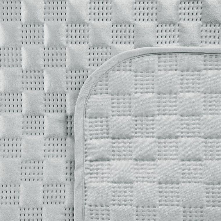 Eurofirany, narzuta Sofia, 170-210 cm, srebrny