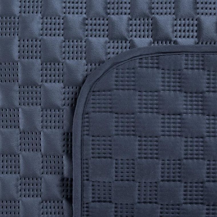 Eurofirany, narzuta Sofia, 200-220 cm, niebieski