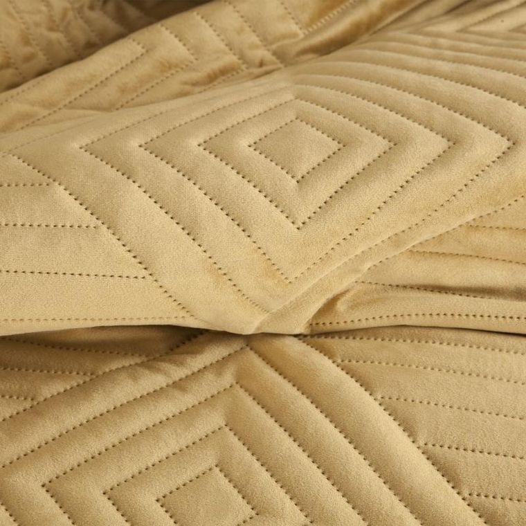 Eurofirany, narzuta Sofia, 220-240 cm, miodowy