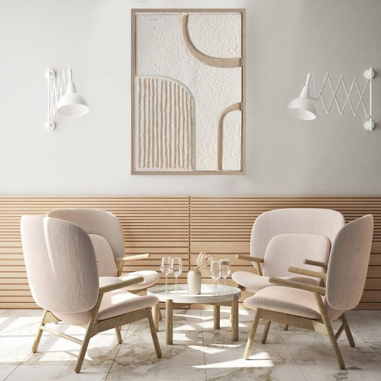 Eurofirany, obraz, 40-60 cm, biały