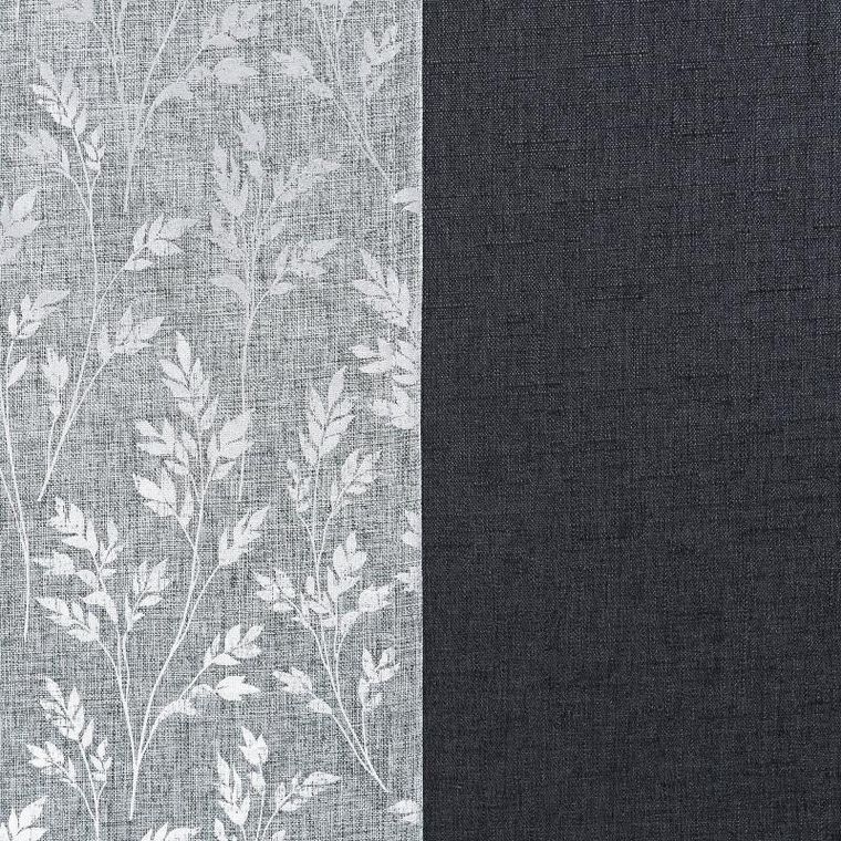 Eurofirany, obrus Anita, 6, 140-220 cm, stalowy