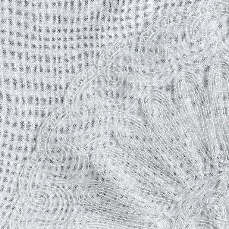 Eurofirany, obrus Elen, 140-180 cm, biały