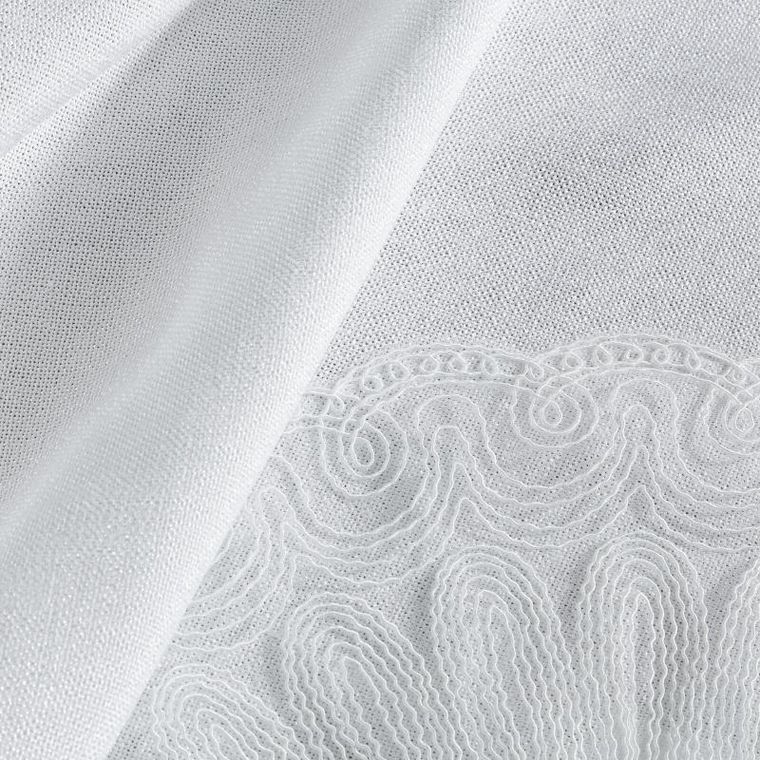 Eurofirany, obrus Elen, 85-85 cm, biały