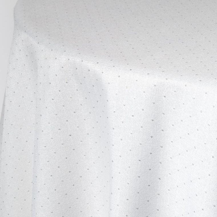 Eurofirany, obrus Ellen, 150 cm, biały