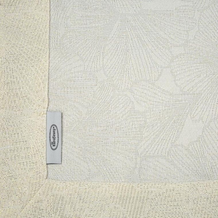 Eurofirany, obrus Lilian, 85-85 cm, kremowy