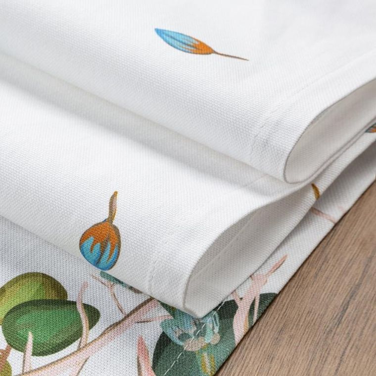 Eurofirany, obrus Natu, 30-40 cm, biały