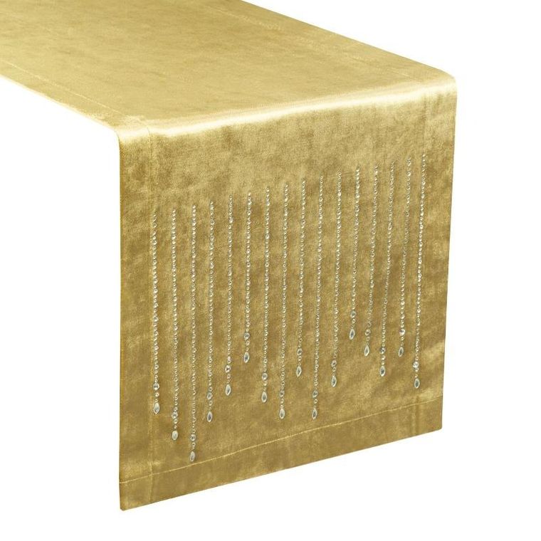 Eurofirany, obrus royal, 35-220 cm, złoty