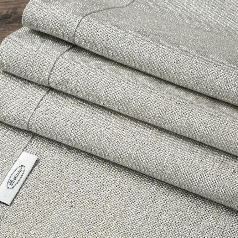 Eurofirany, obrus Stella, 140-180 cm, jasnoszary