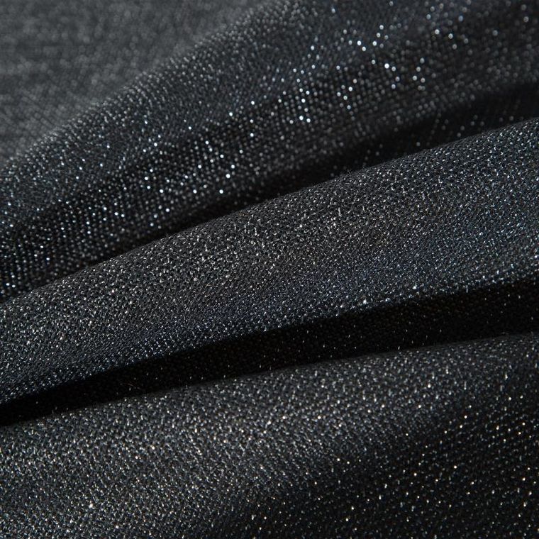 Eurofirany, obrus Stella, 180 cm, czarny