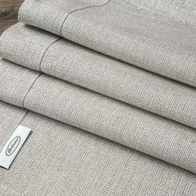 Eurofirany, obrus Stella, 2, 30-40 cm, jasnoszary