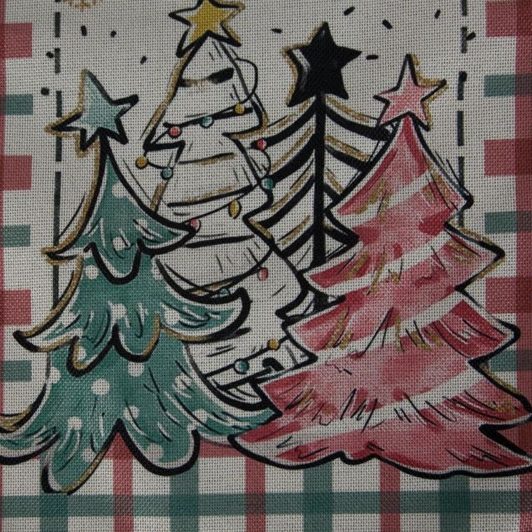 Eurofirany, obrus świąteczny, 33-183 cm, kremowy