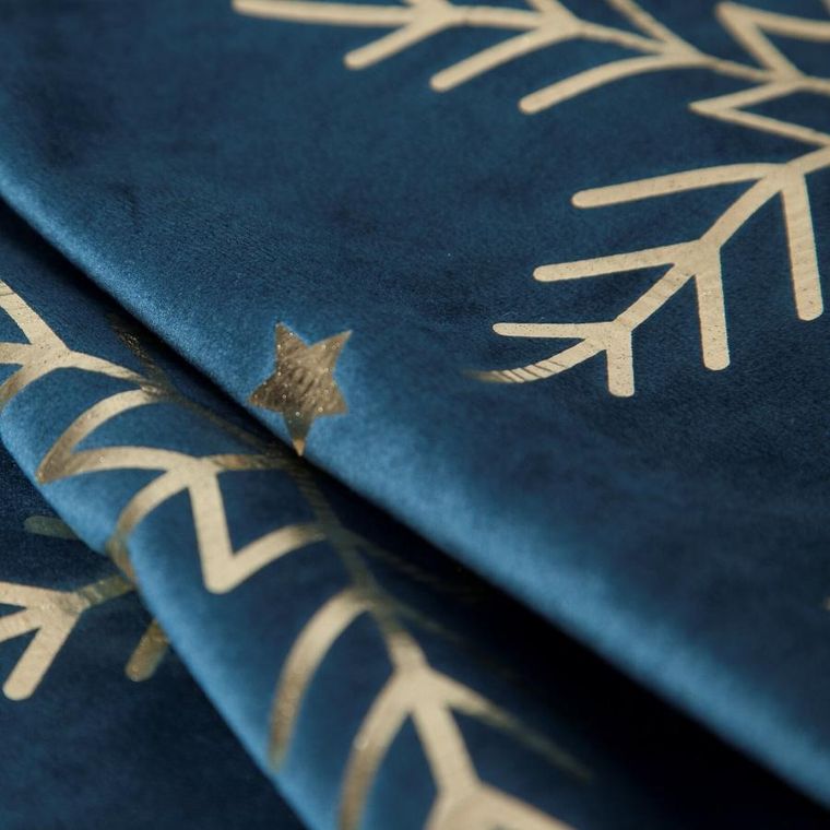 Eurofirany, obrus świąteczny, 40-140 cm, granatowy