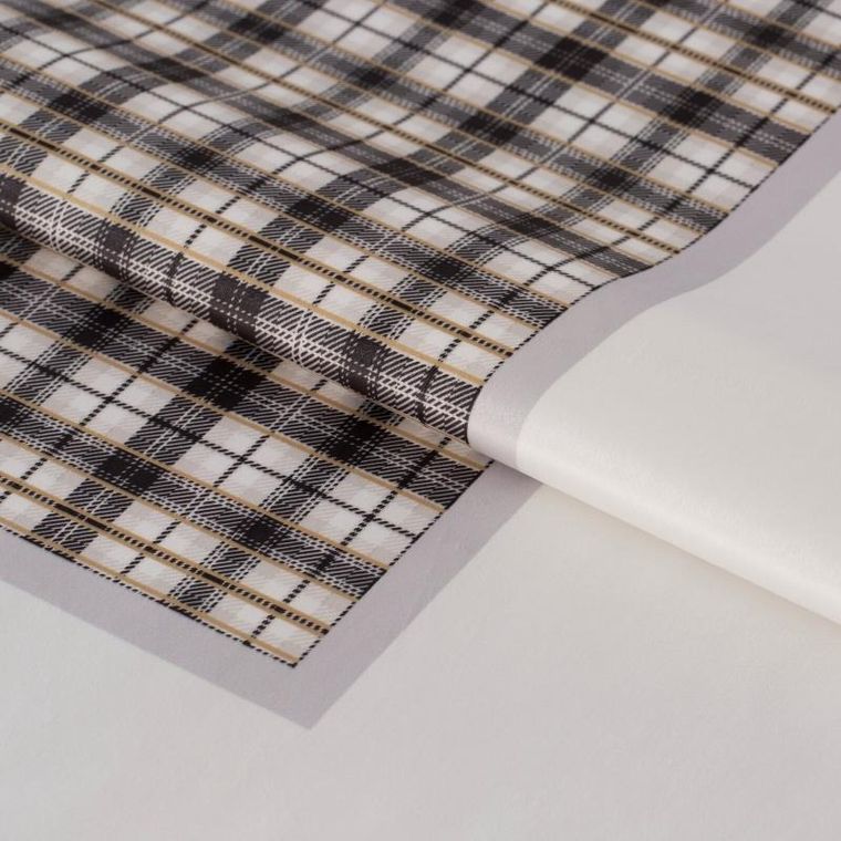 Eurofirany, obrus świąteczny, Angel, 85-85 cm, biały