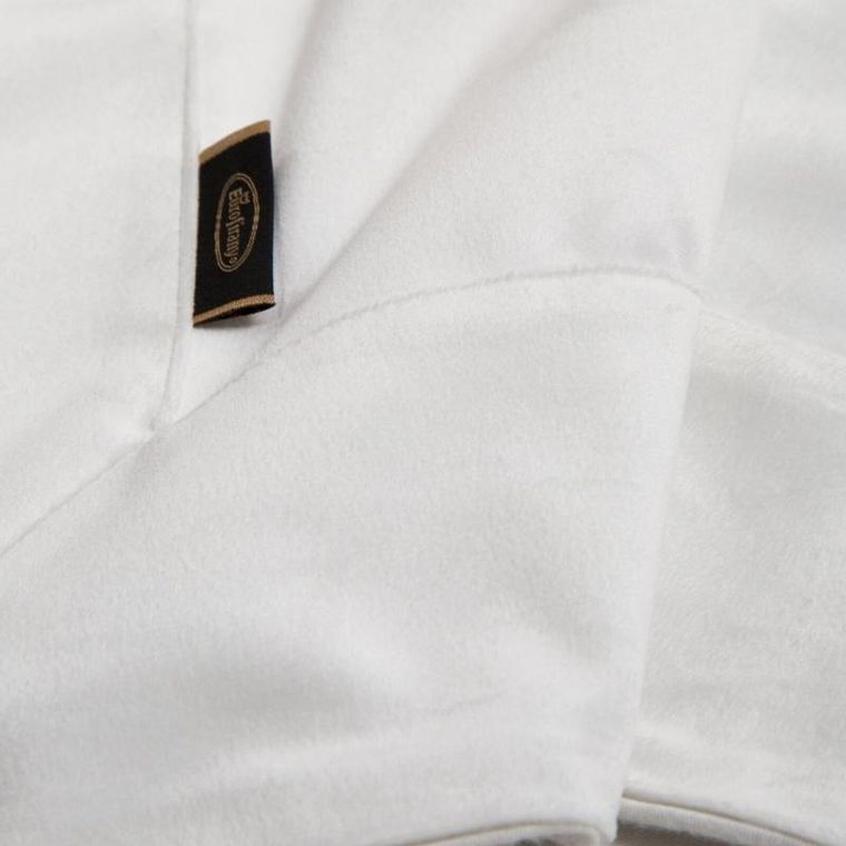 Eurofirany, obrus velvet, 145-220 cm, biały