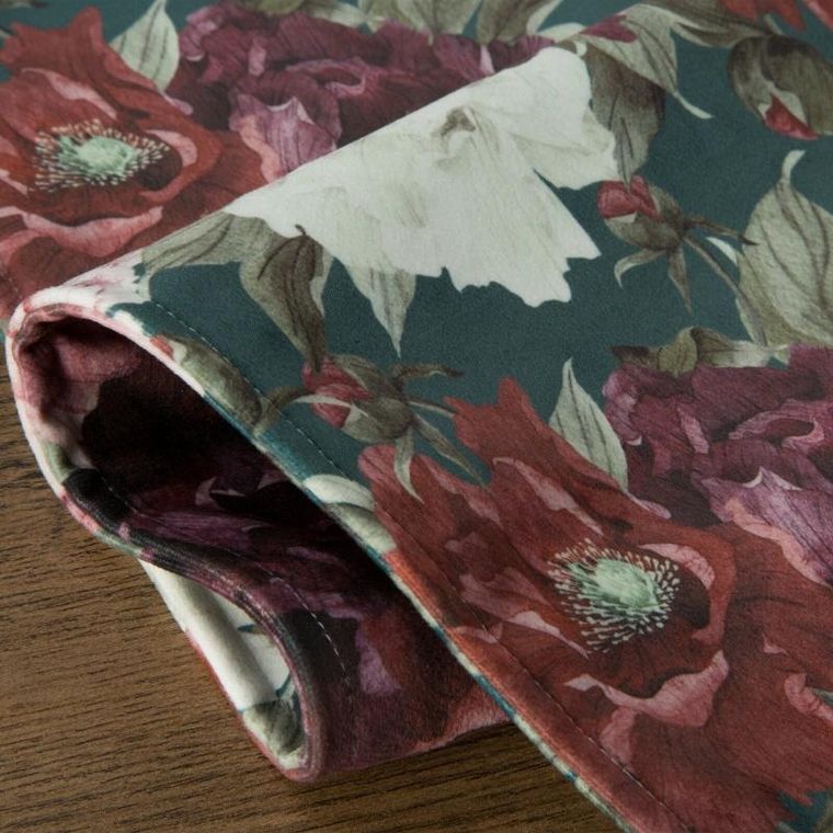 Eurofirany, obrus Velvet, 30-40 cm, zielony