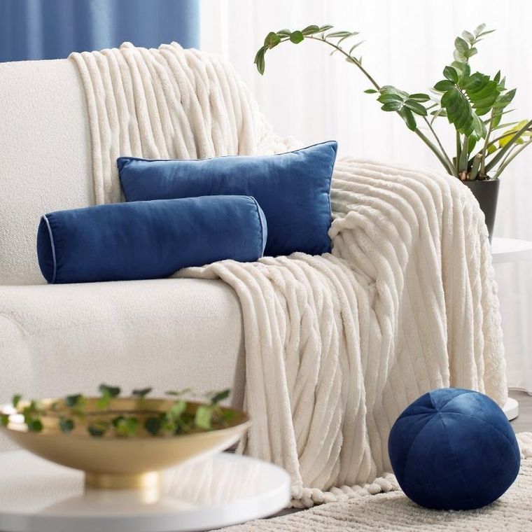 Eurofirany, poduszka wałek, Gaja, 15-45 cm, beżowy