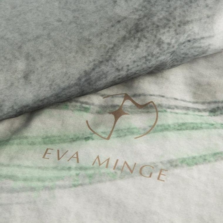 Eurofirany, pościel, artist, 220-200 cm, jasnoszary