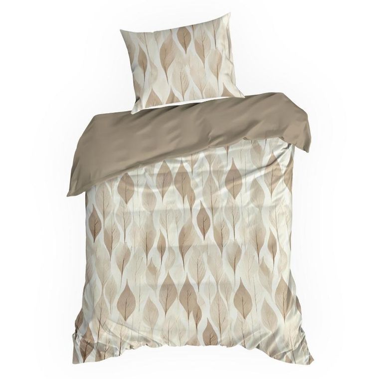 Eurofirany, pościel d91 Dafne, 160-200 cm, brązowy