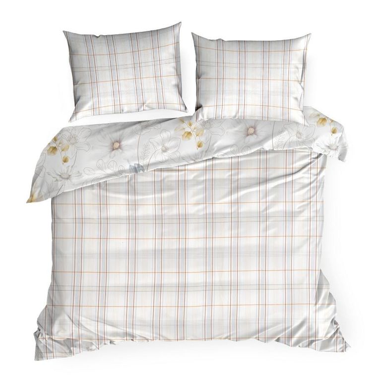 Eurofirany, pościel d91 Lea, 220-200 cm, biały