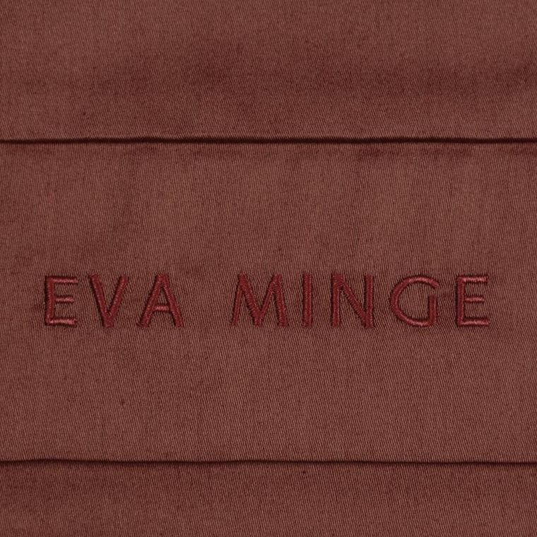 Eurofirany, pościel elegant, 160-200 cm, marsala