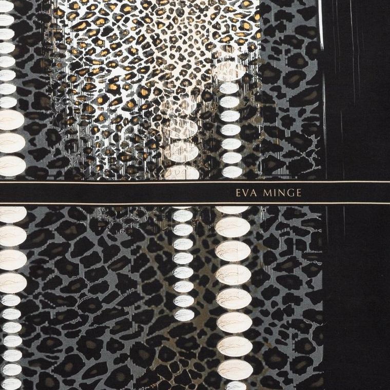 Eurofirany, pościel Eva, 220-200 cm, czarny