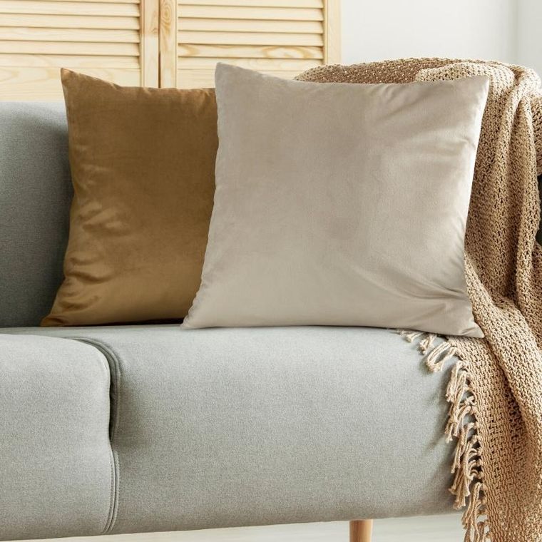 Eurofirany, poszewka Gaja, 45-45 cm, kremowy