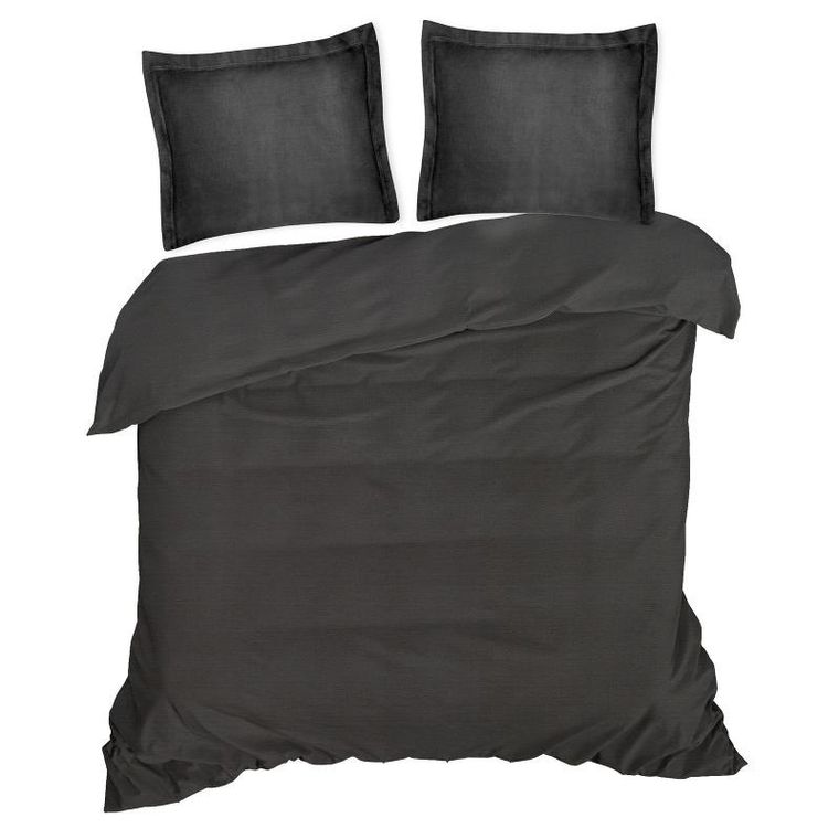 Eurofirany, poszewka Nova Colour, 50-70 cm, 4 cm, czarny