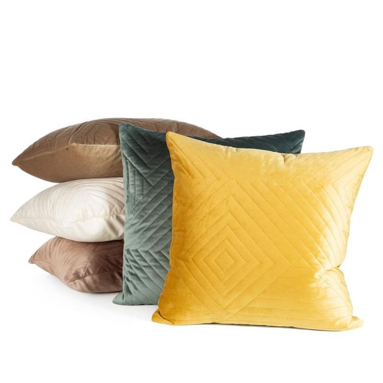 Eurofirany, poszewka Sofia, 45-45 cm, ciemnomiętowy