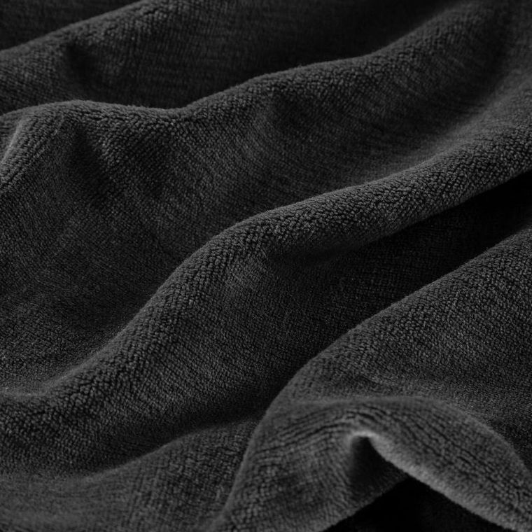 Eurofirany, prześcieradło flano 160-200 cm, czarny