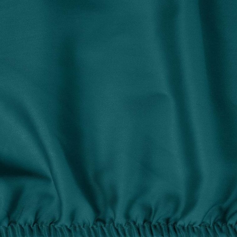 Eurofirany, prześcieradło z gumką, 160-200 cm, turkusowy