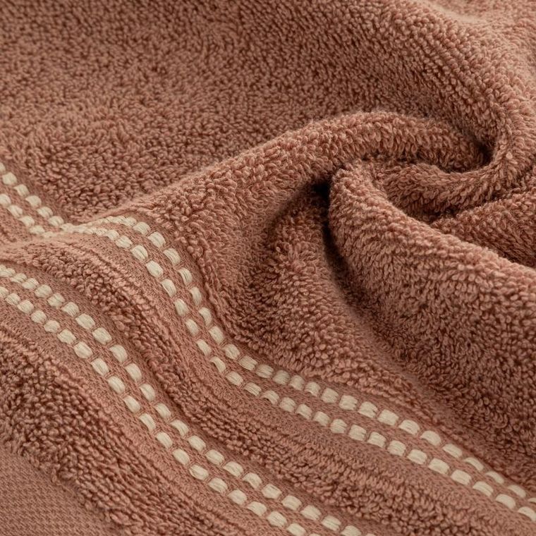 Eurofirany, ręcznik Ally, 50-90 cm, ceglasty