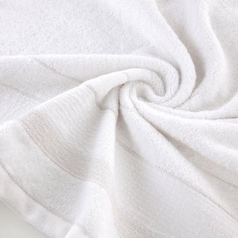 Eurofirany, ręcznik April, 30-50 cm, biały