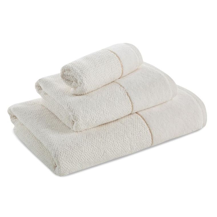 Eurofirany, ręcznik Aria, 30-50 cm, kremowy