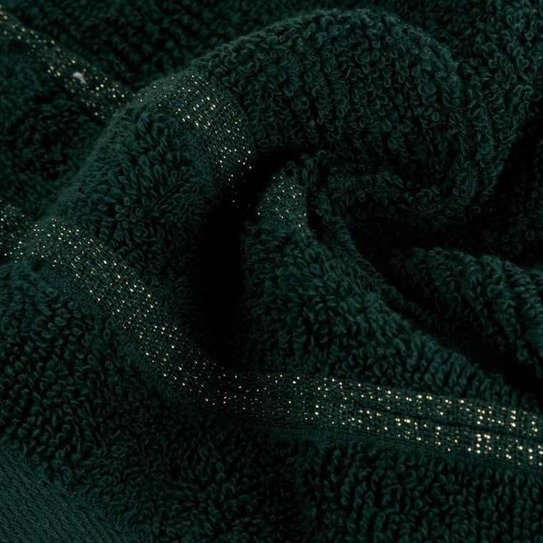 Eurofirany, ręcznik bawełniany, Amira 08, 30-50 cm, ciemnozielony